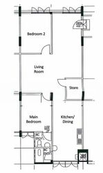 Blk 608 Clementi West Street 1 (Clementi), HDB 3 Rooms #495805211